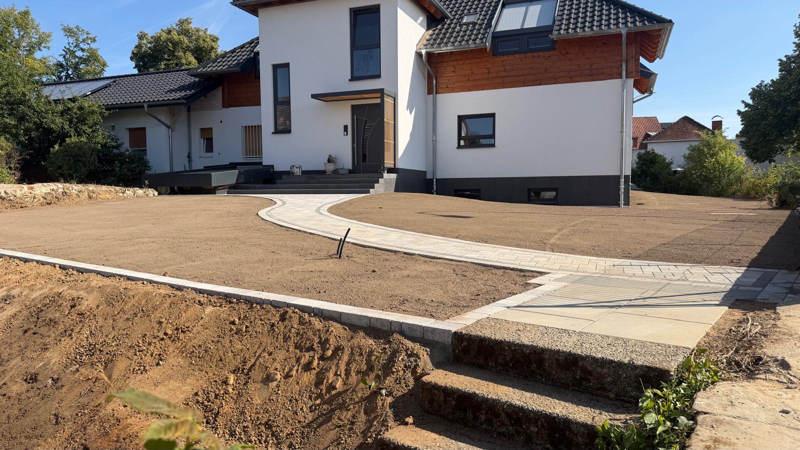 Gartenumgestaltung nach der Ausführung
