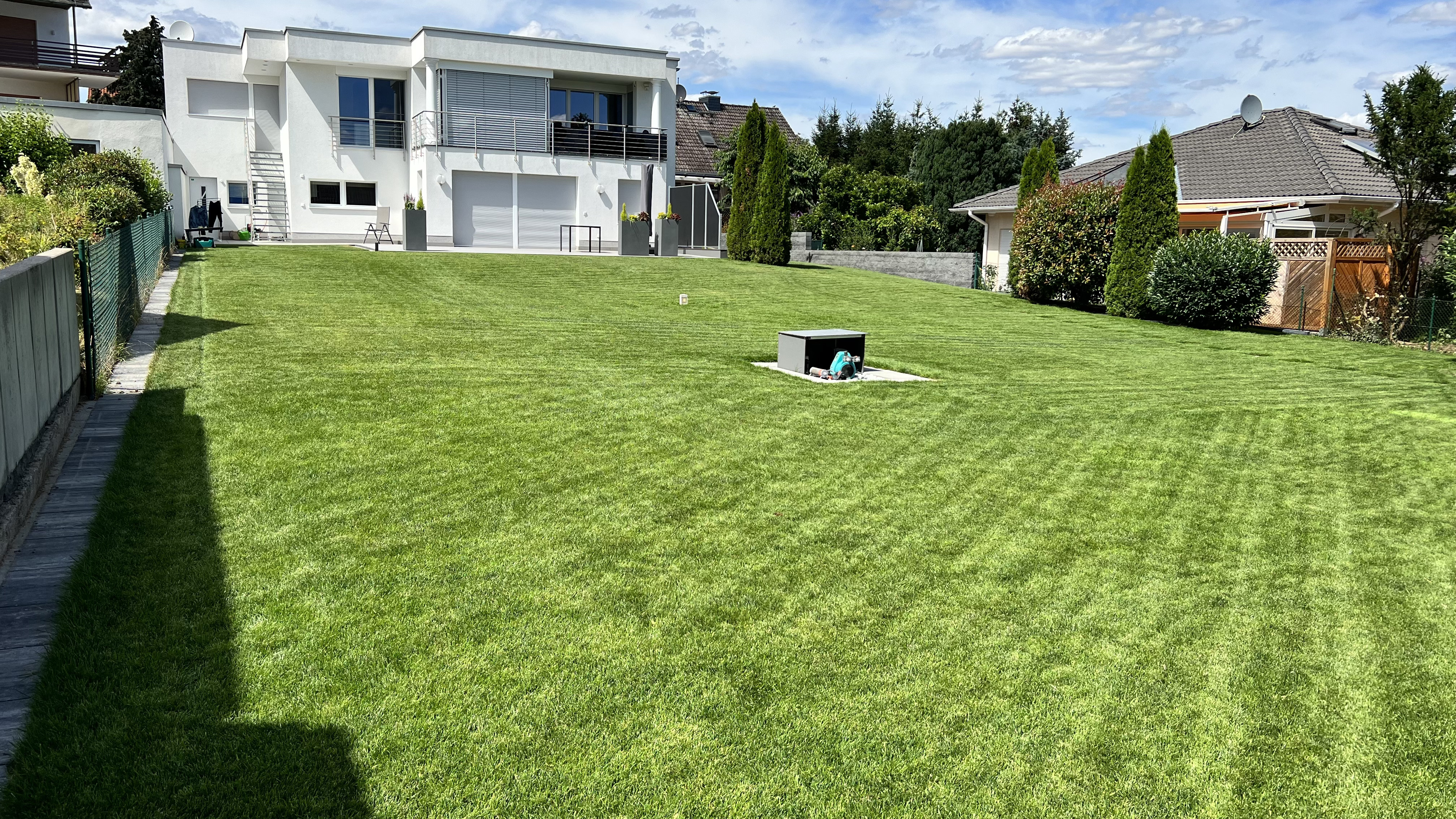 Rasenbau – Bruchenbrücken